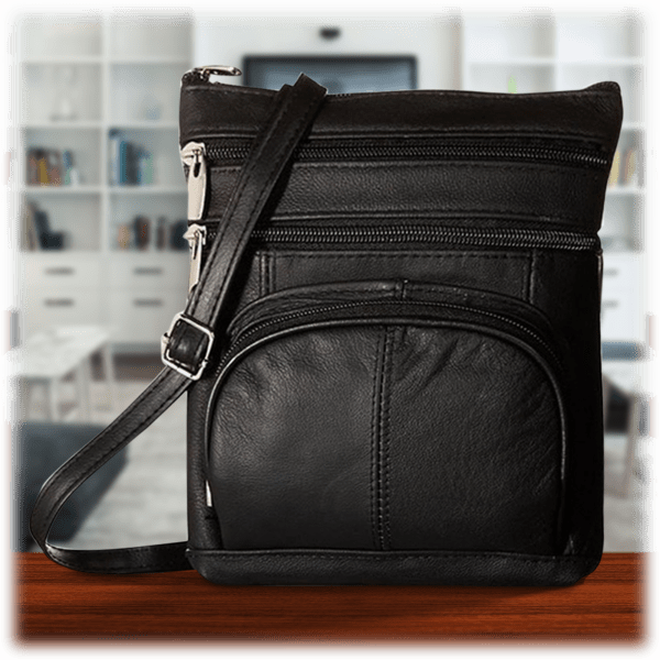 MorningSave: Maze Super Soft Leather Crossbody Bag