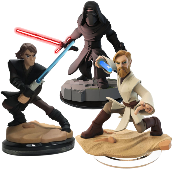 3-Pack: Disney Infinity Figures Or Hasbro Star Wars Ships