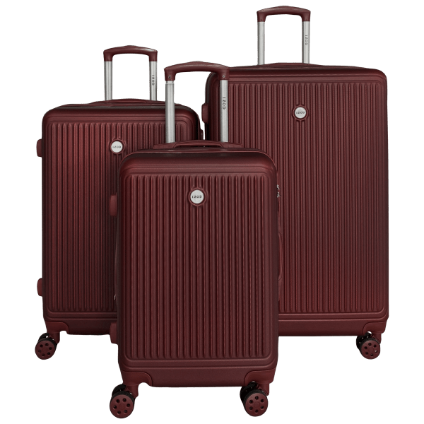 MorningSave IZOD Clara 3Piece Expandable ABS Luggage Set