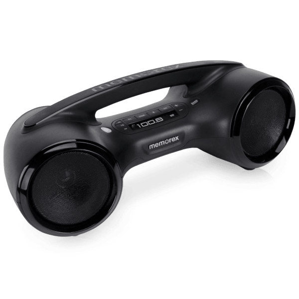 Memorex Bluetooth Boombox with FM Radio