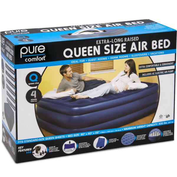 Pure Comfort Air Bed & Pump
