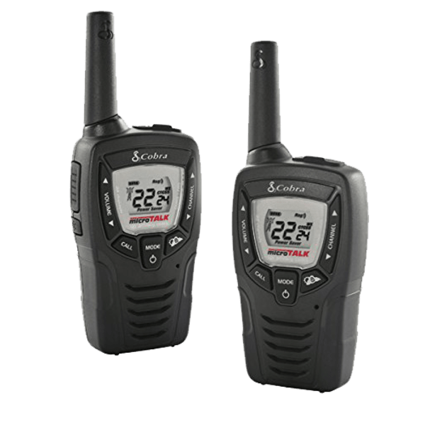 Cobra 23-mile 2-way Radios with NOAA (Refurbished)