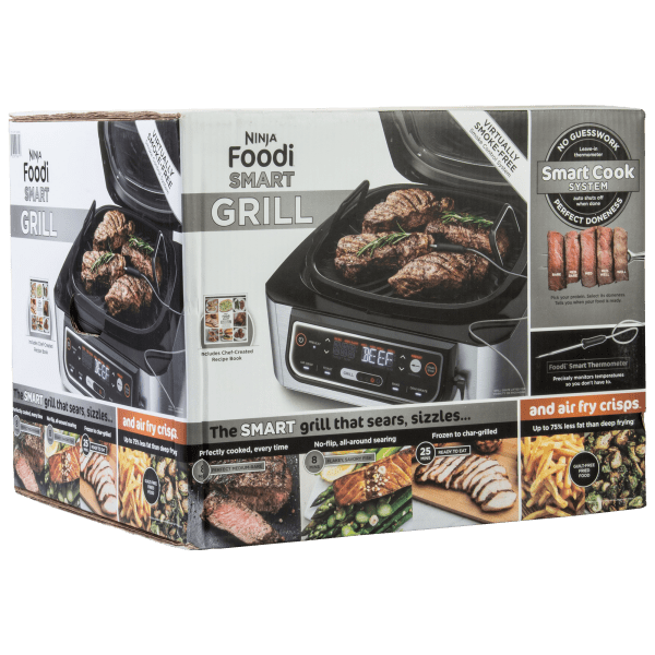 MorningSave: Ninja 5-in-1 Indoor Grill 4 Quart Air Fryer with Smart