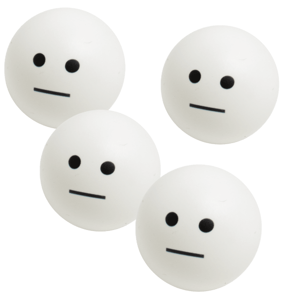 4-Pack: Meh Ping Pong Balls