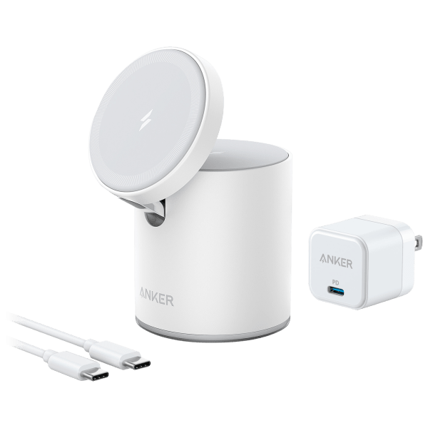 Anker MagGo 2-in-1 Magnetic Charging Station for iPhone & AirPods