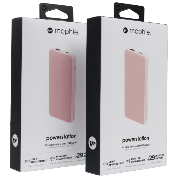 2-Pack: Mophie Powerstation 8000mAh 3A Powerbanks