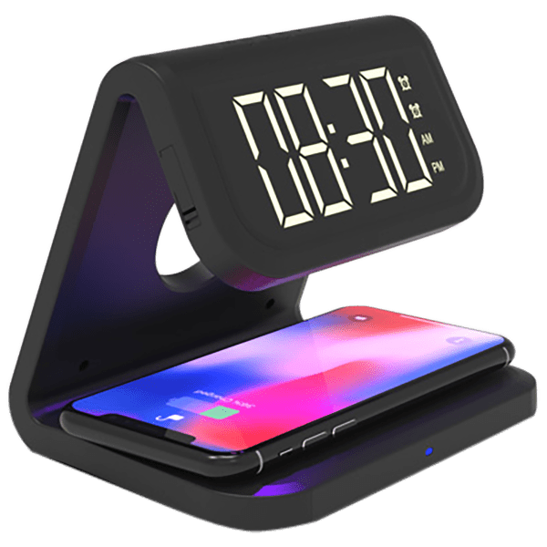 MorningSave: Puretize UV Wireless Charging Alarm Clock