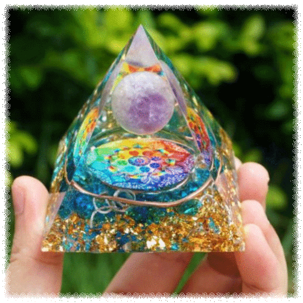 Orgone Pyramid for E-Energy Protection & Healing