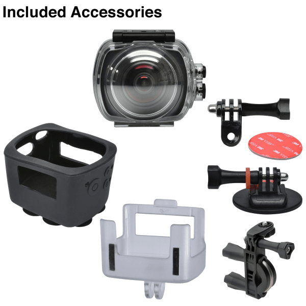 MorningSave Vivitar 360View HD Panoramic Dash and Action Camera