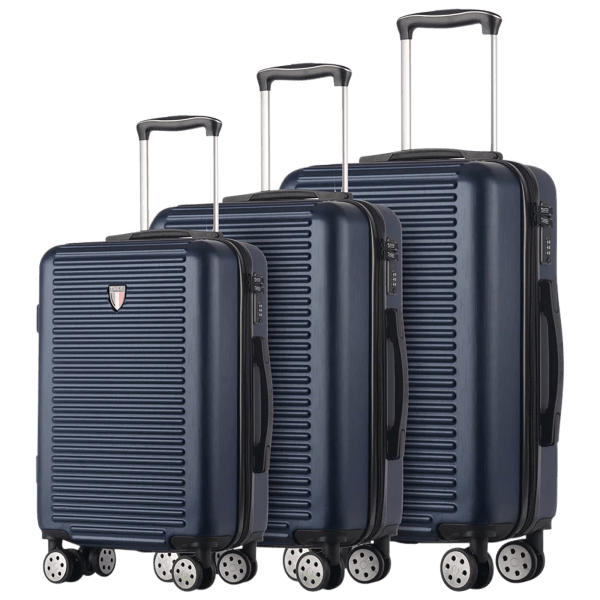 Meh TUCCI Italy 3Piece Locking Luggage Set