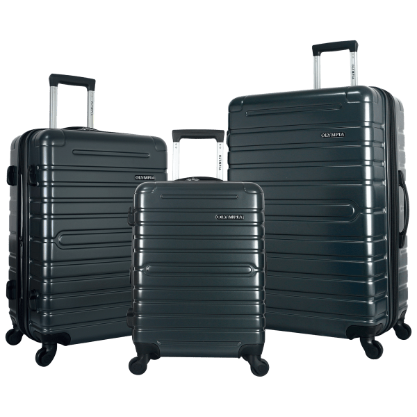 MorningSave: Olympia Lancer 3-Piece Expandable Hardside Luggage Set