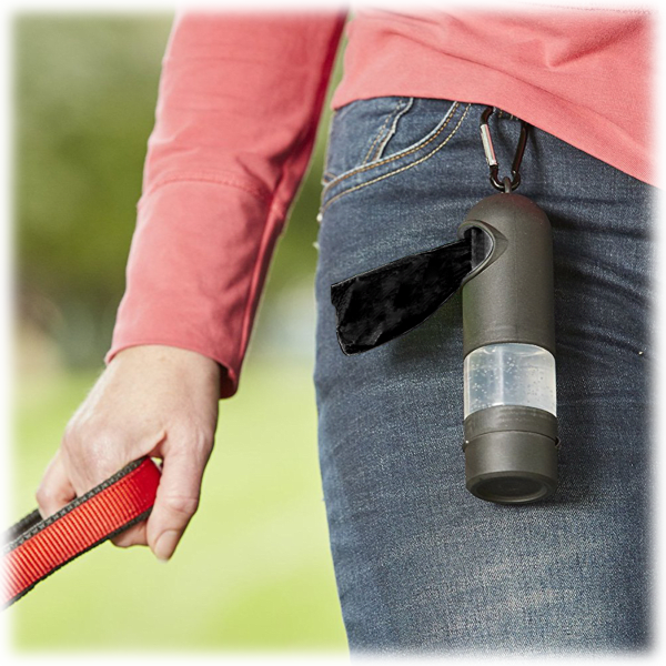 MorningSave iPets Waste Bag Dispenser & Hand Sanitizer Pod