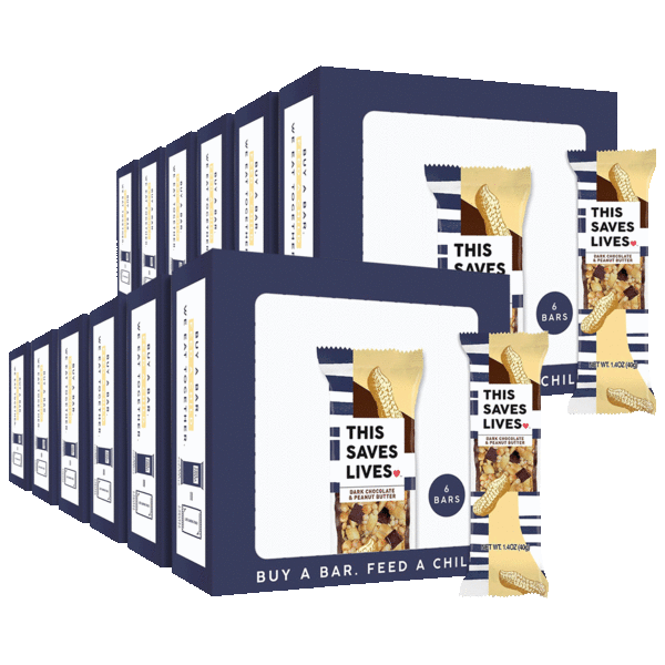 72-Pack: This Saves Lives Snack Bars
