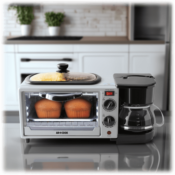 MorningSave: Art + Cook 3-In-1 Breakfast Maker