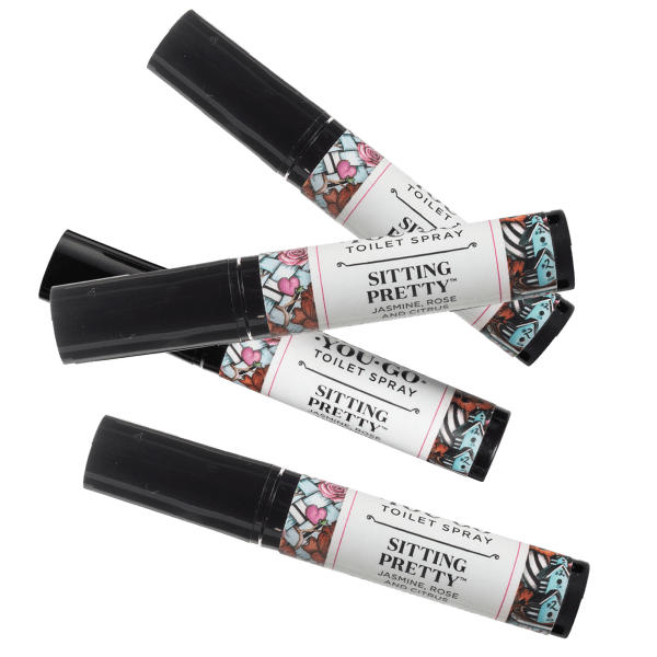 4-Pack: Poo-Pourri Travel-Sized Toilet Spray Set (4x 4ml)