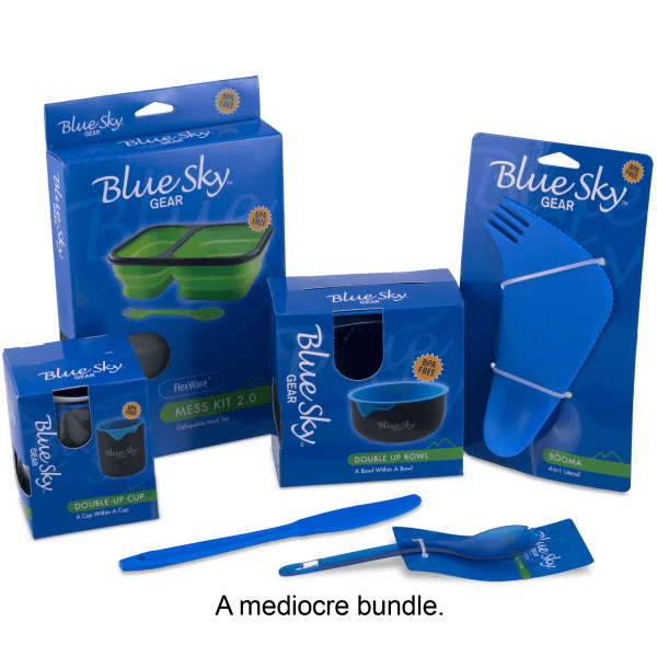 Blue Sky Gear 6-Piece Camping Bundle