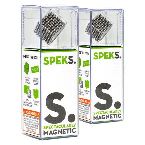 2-Pack: Speks Original Mashable, Smashable, Buildable Magnets