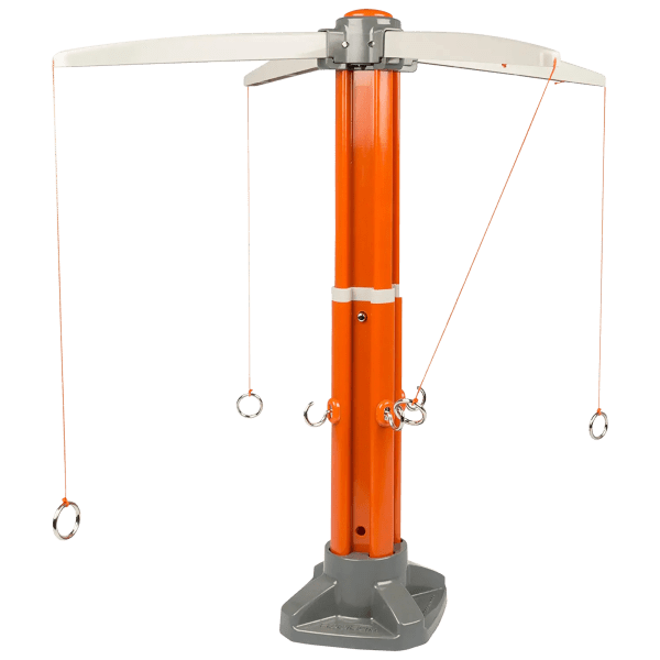 Tiki Toss Tabletop Edition Hook and Ring Toss Game