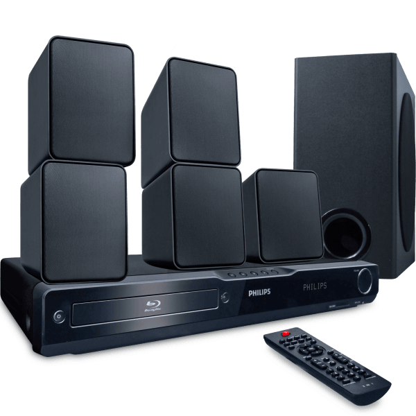 Philips 5.1 Home Theater with Blu-ray (Refurbished)