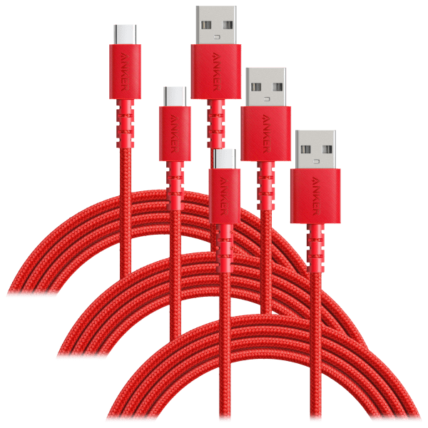 3-Pack: Anker PowerLine Select+ USB to USB-C Cables (6ft)