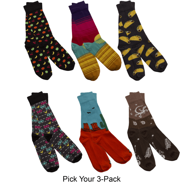 3-Pack: FootCardigan Socks