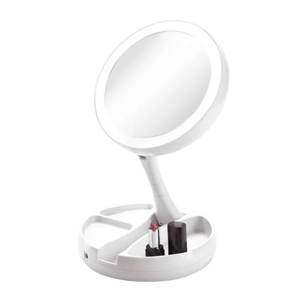 Vivitar Simply Beautiful Fold-Away Double Sided Vanity Mirror