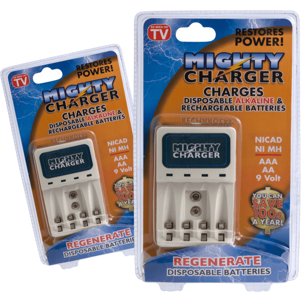 2-for-Tuesday: Mighty Charger Disposable Battery Chargers