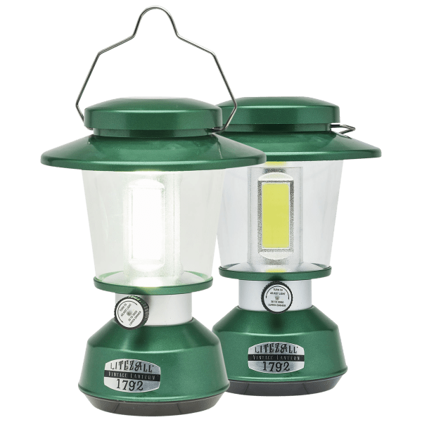 2-Pack: LitezAll Rechargeable 360° Dimmable 3000 Lumen Lanterns