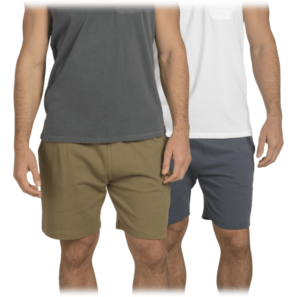 2-Pack: Alternative Apparel Recycled Cotton Lounge Shorts