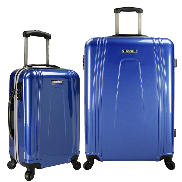 MorningSave: EZ-Charge 2pc Hardside Carry-On & Spinner Luggage Set by ...