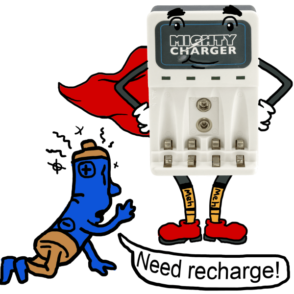 2-for-Tuesday: Mighty Charger Disposable Battery Chargers