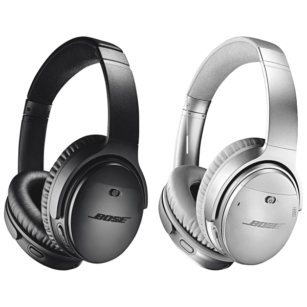 BOSE Quiet Comfort 35 II Wireless Bluetooth Headphones (Black or Silver)