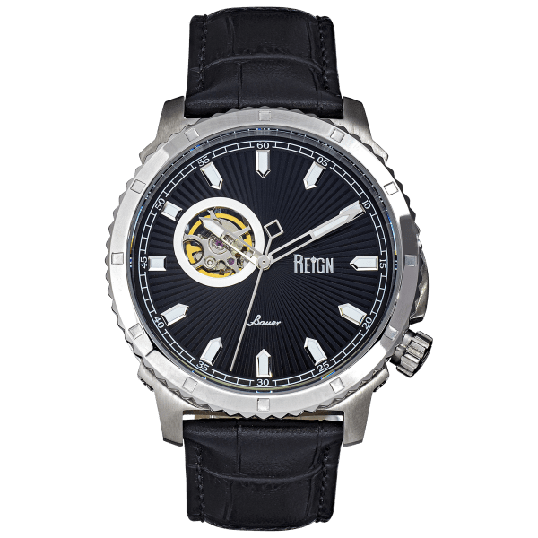 Shop Univision: Reign Bauer Reloj Automático con Correa de Cuero ...
