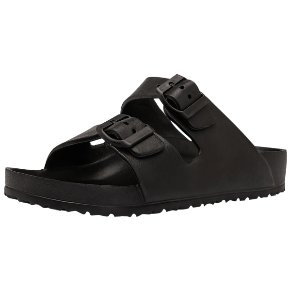 MorningSave Brown Oak Women's Waterproof Slide Sandals