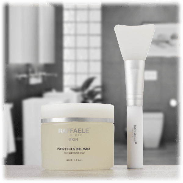 MorningSave: Raffaele Ruberto Prosecco & Peel Mask + Luxe Applicator Brush