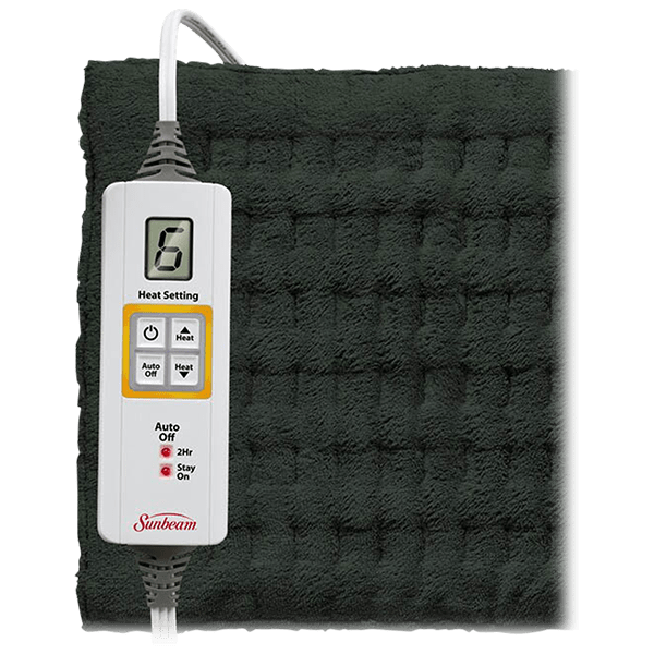 MorningSave Sunbeam Neck & Shoulder Wrap and King Heating Pad Bundle