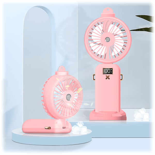 MorningSave: Swirling Mist Digital Personal Misting Fan By 3P Experts