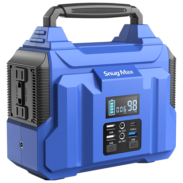 SnügMax Vickers-200 Pure Sine 222Wh/60000mAh Portable Power Station
