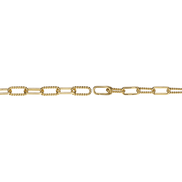 MorningSave: Stella Valentino 18K Gold Plated Italian Design Cable ...