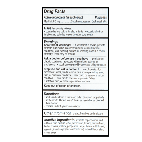 Meh 95Pack Ricola Cough Drops