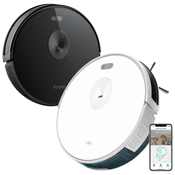 Trifo Ironpie M6 or M6+ Live Streaming Visual Navigation Robotic Vacuum Cleaner