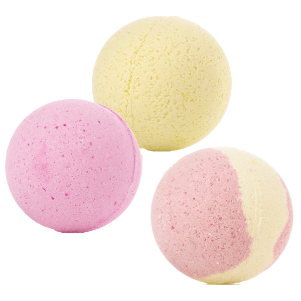 MorningSave 3Pack Pearl Bath Bombs with Hidden Rings