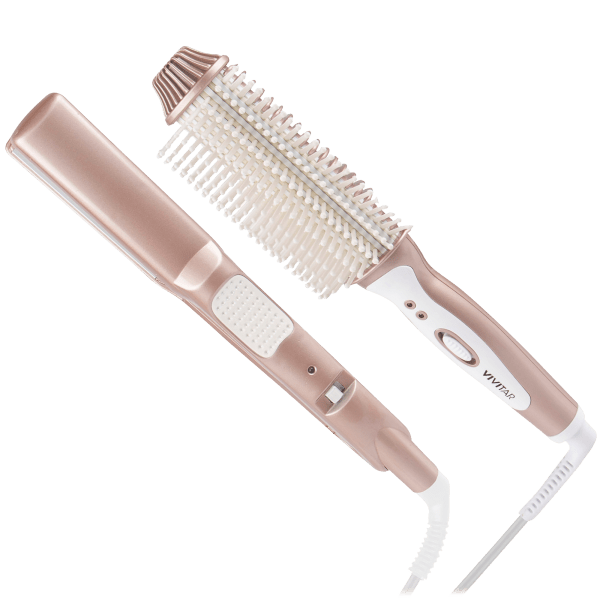 SideDeal Vivitar Heated Brush and Straightener