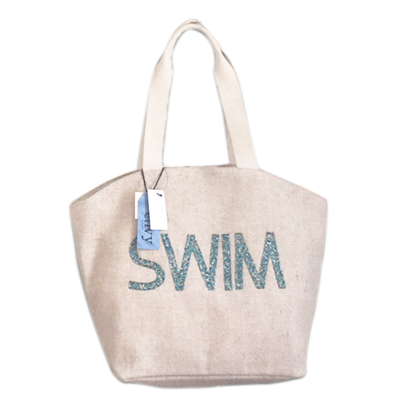MorningSave Handcrafted Large Canvas Beach Totes