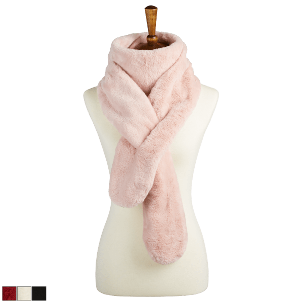 Laundry by Design Faux Fur Pull-through Scarf