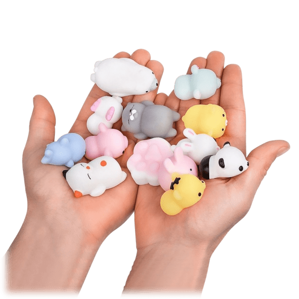 Hakol Adorable 40-Piece Mini Squishies Set