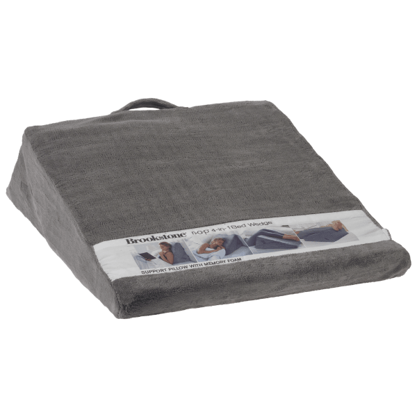 MorningSave Brookstone 4in1 Wedge Support Pillow with Memory Foam