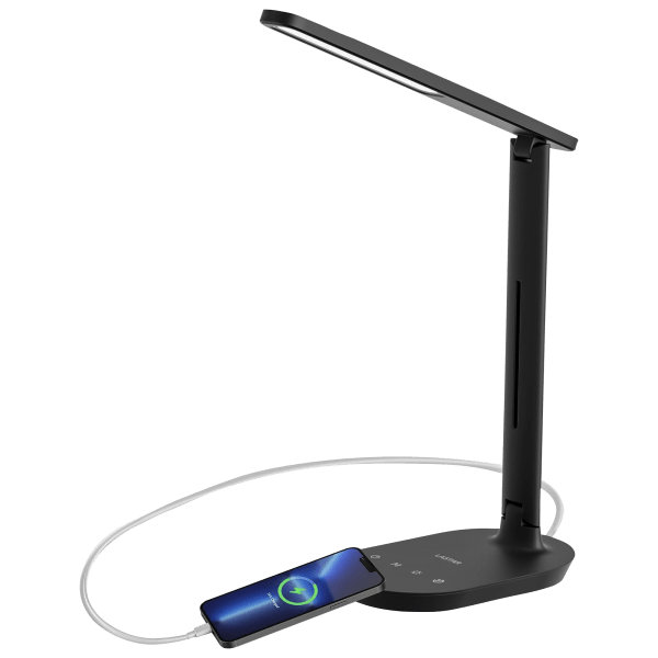 Lastar LED Desk Lamp with USB Charging Port