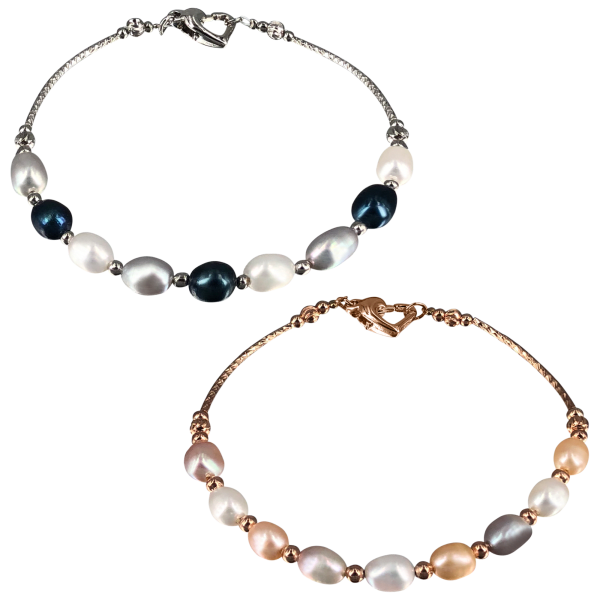 Pacific Pearls SULU SEA COLLECTION Centre Court Pearl Tennis Bracelet Gift Set