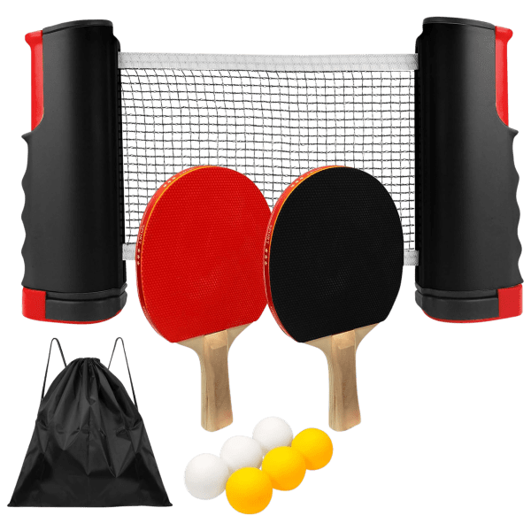 Hakol 2-Paddle & Net Ping Pong Set